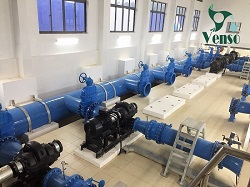 Hệ thống bơm nhà máy nước sạch tại Bắc Giang