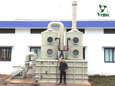 Hệ thống tháp trung hòa Clo rò rỉ cho trạm nước thô và nước sạch - nhà máy nước tại Bắc Giang